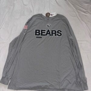 Nike Chicago Bears Salute To Service Long Sleeve Shirt Size 3XL New With Tags